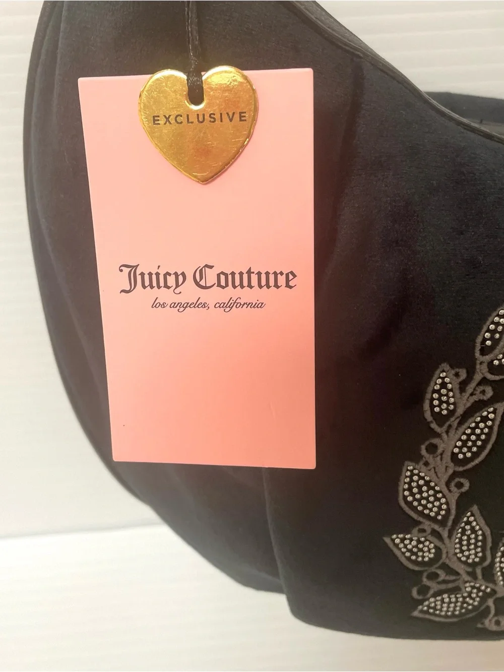 Juicy Couture Sparkle Royal Hobo Shoulder Bag - Picture 8 of 9